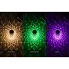 iLike Candeeiro de mesa LED RGB Crystal Bubble Touch com altifalante Bluetooth