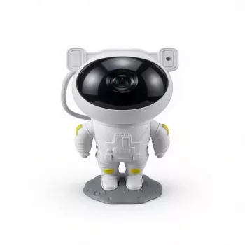 iLike A1 Projetor de céu estrelado e nebulosa com cabeça rotativa 360 graus e comando