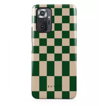 iLike Xiaomi Redmi Note 10 Pro Burga Ivy League Tough Case - Verde, Branco, Dourado