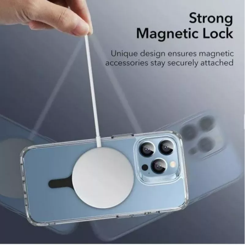 iLike ESR HaloLock Anel Magnético para Telefone MagSafe Pack de 2 Preto