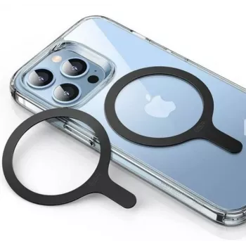 iLike ESR HaloLock Anel Magnético para Telefone MagSafe Pack de 2 Preto