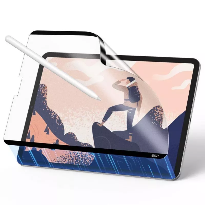ESR Paper Feel Película protetora para iPad Air 4/5 e iPad Pro 11 polegadas - Mate