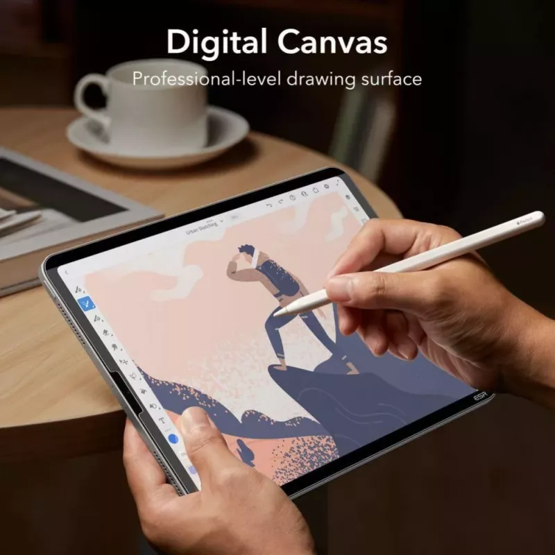 ESR Paper Feel Película protetora para iPad Air 4/5 e iPad Pro 11 polegadas - Mate