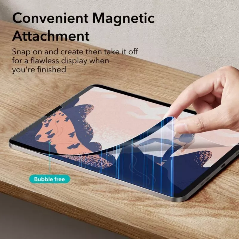 ESR Paper Feel Película protetora para iPad Air 4/5 e iPad Pro 11 polegadas - Mate