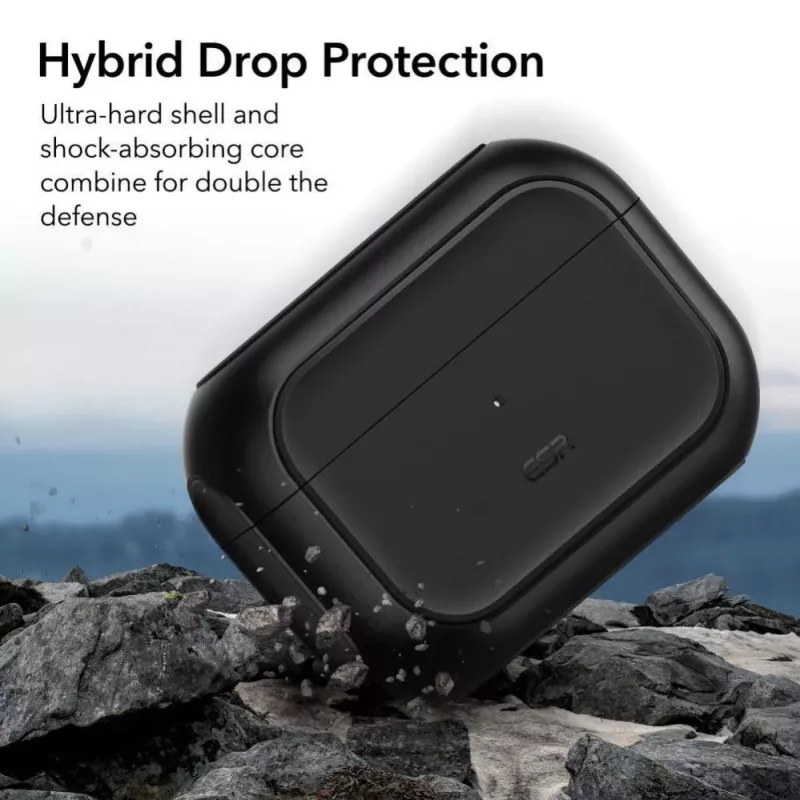 ESR Orbit HaloLock com MagSafe para Apple AirPods Pro 1 / 2 - Preto
