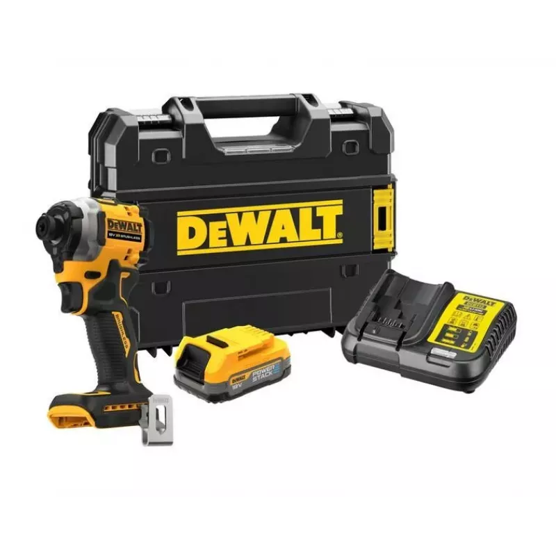 Chave de impacto sem escovas DEWALT DCF850E1T 18V XR 208Nm 1x1.7Ah POWERSTACK TSTAK