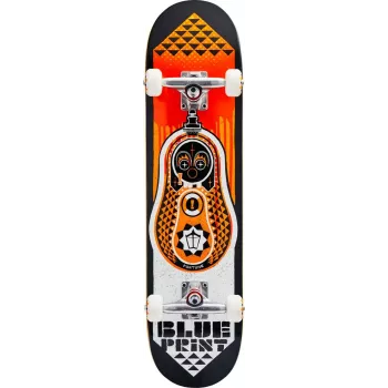 Skateboard completo Blueprint 7,75 polegadas Orange Babushka