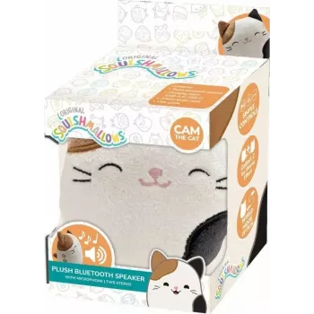 Altifalante Bluetooth 5.0 de peluche LAZERBUILT Squishmallows gato até 10m 400mAh para criança