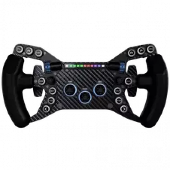 Base Performance Simulators FW1 Formula volante de simracing, RGB - preto/carbono