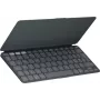 Teclado sem fios ultraportátil Logitech Keys-To-Go 2 - grafite (layout nórdico)