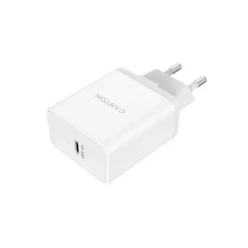 Carregador de Parede Canyon H-20 com USB-C 20W Branco