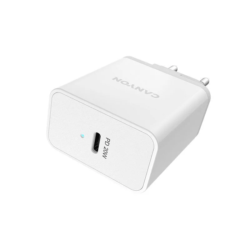 Carregador de Parede Canyon H-20 com USB-C 20W Branco