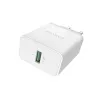 Carregador de Parede Canyon H-12 com USB-A QC3.0 18W Branco