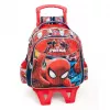 Mochila premium 2 em 1 Marvel para menino Ultimate Spiderman 3D Deluxe XL vermelha