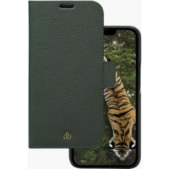 Capa tipo carteira dbramante1928 New York para Apple iPhone 12 / 12 Pro - Evergreen