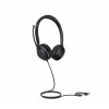 Headset on-ear Yealink UH35 Dual UC USB-C/A com USB-A/USB-C, Preto