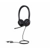 Headset on-ear Yealink UH35 Dual UC USB-C/A com USB-A/USB-C, Preto
