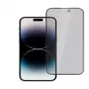 iLike Apple iPhone 15 Protetor de Ecrã de Vidro Temperado Privacy Preto