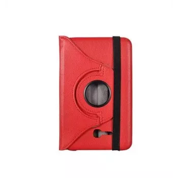 iLike Capa Rotativa Tipo Livro para Samsung Galaxy Tab 3 Lite 7.0 Vermelho