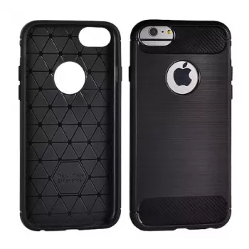 GreenGo Série Carbon Capa Traseira para Samsung Galaxy Note 8, Preto, TPU, Aspeto Mate de Fibra de Carbono