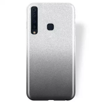 GreenGo Samsung Galaxy A9 2018 A920 Capa Bling Preto