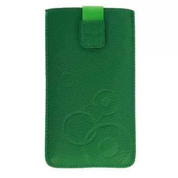 iLike Capa Universal de Bolso em Pele XL Verde