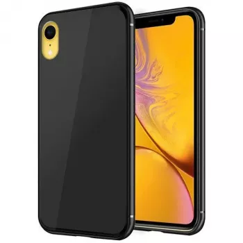 GreenGo Capa Glass para Apple iPhone XR - preta