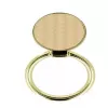 iLike Anel de dedo / suporte para telefone RING CARBON dourado