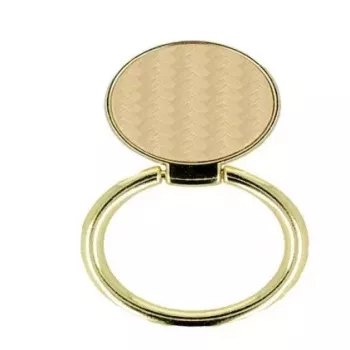 iLike Anel de dedo / suporte para telefone RING CARBON dourado