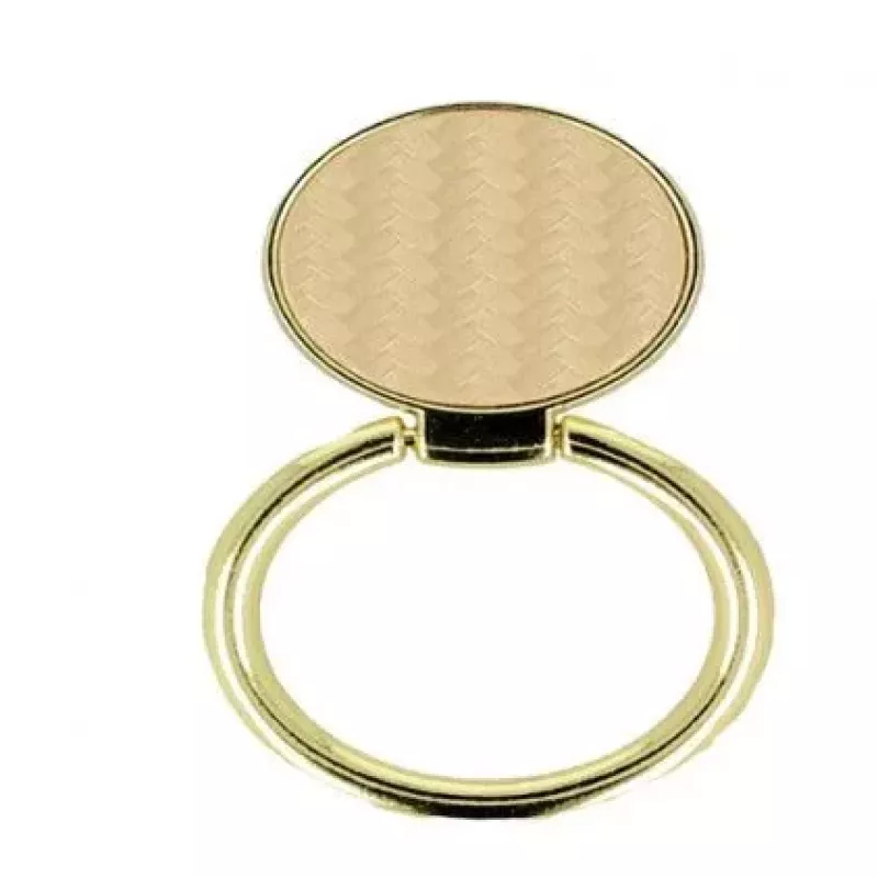 iLike Anel de dedo / suporte para telefone RING CARBON dourado