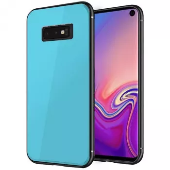 GreenGo Capa GLASS para Samsung Galaxy S10E azul