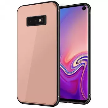 GreenGo Capa GLASS para Samsung Galaxy S10E rosa