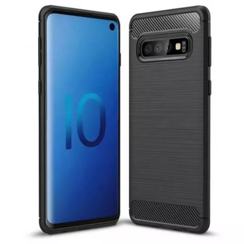 iLike Capa traseira CARBON para Samsung Galaxy Note 10 preta