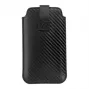 iLike Bolsa universal Carbon para telefone L preta