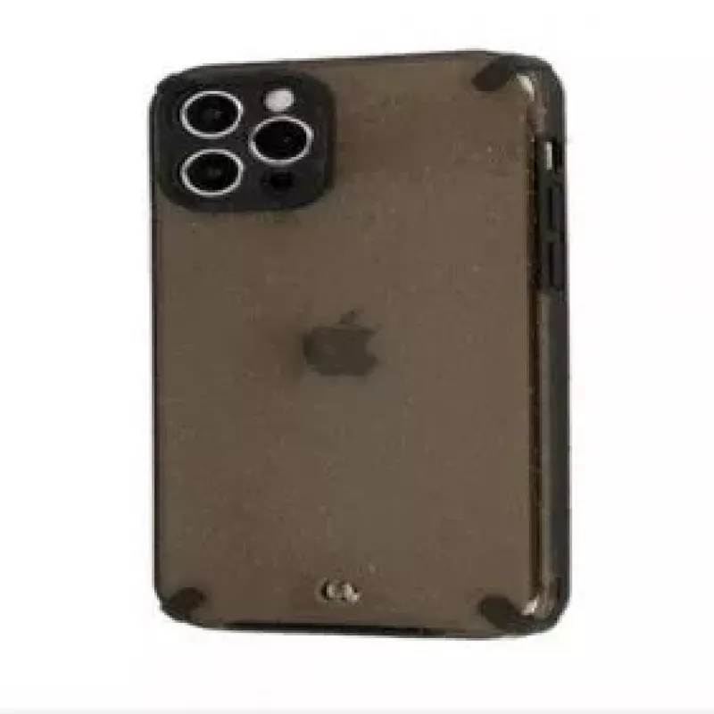 iLike Capa Armor Glitter para Apple iPhone 12 Pro Max preta