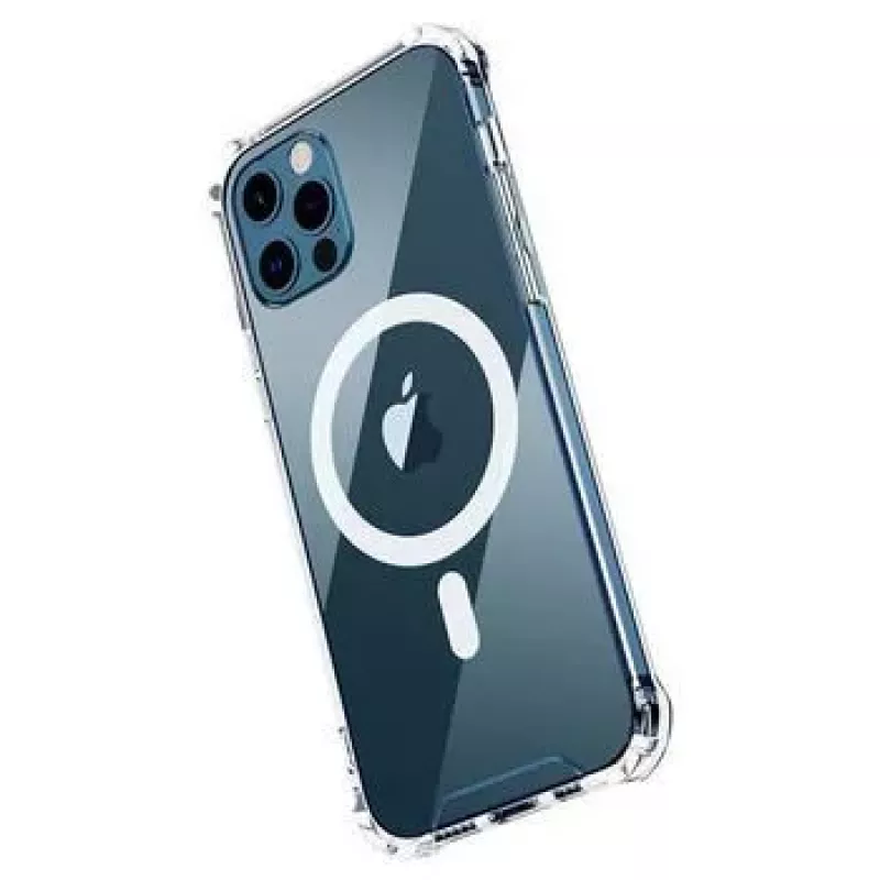 Tel Protect Apple iPhone 13 Pro Max Capa MagSilicone Transparente