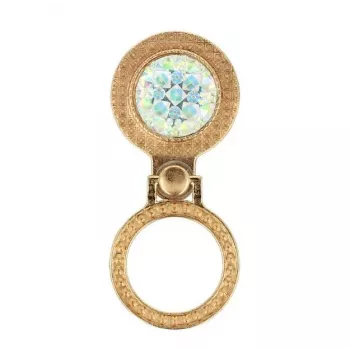 iLike Suporte de Telefone com Anel Universal RING BRILLIANT CRYSTAL Dourado