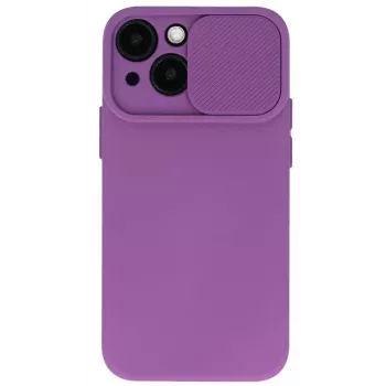 iLike Capa Traseira Camshield Soft Violeta Apple iPhone 14 Pro Max