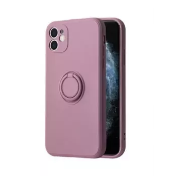 iLike Capa de Silicone Ring Roxa Apple iPhone 14 Pro