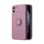 iLike Capa de Silicone Ring Roxa Apple iPhone 14 Pro Max