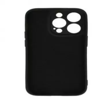 Vennus Capa de Silicone Coração Estampada Preta Samsung Galaxy A13 4G