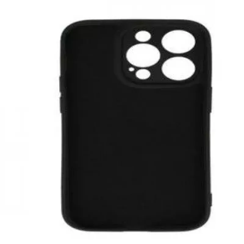 Vennus Capa de Silicone Coração Estampada Preta Samsung Galaxy A13 4G