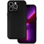 iLike Capa 3D de couro para Samsung Galaxy A14 4G, preto