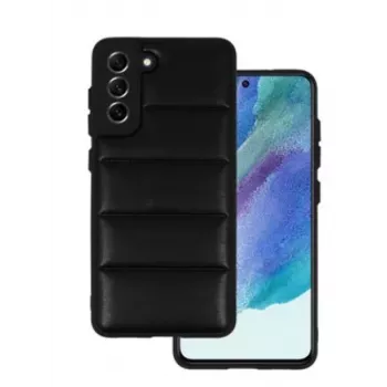 iLike Samsung Galaxy S21 FE capa de pele 3D preta