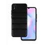 iLike Xiaomi Redmi 9A capa de pele 3D preta