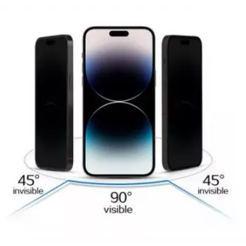 iLike Samsung Galaxy A54 5G película de proteção de ecrã Privacy Glass preta
