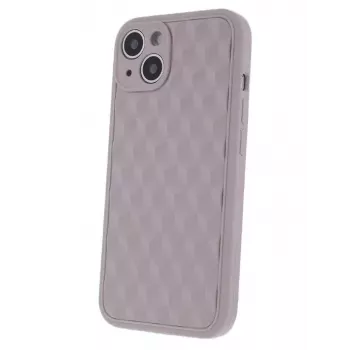 iLike Capa Apple 3D Cube para iPhone 14 Pro 6,1 inch Coffee