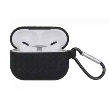 iLike Capa Braid para AirPods / AirPods 2 Preto