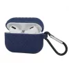 iLike Capa com gancho para Apple AirPods 3 Navy Blue