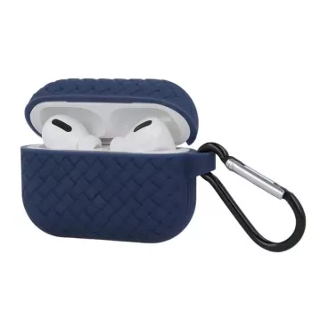 iLike Capa com gancho para Apple AirPods 3 Navy Blue